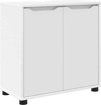 vidaXL Armario Para Lavabo De Ba&ntilde;o Con Estante Manual 60 X 30 X 60 Cm Vidaxl