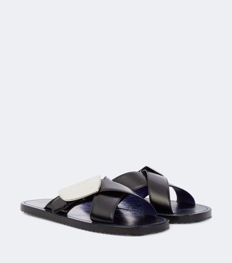 Burberry EKD Leather sandals
