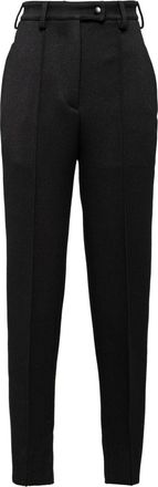 Prada Prada skinny broek met hoge taille