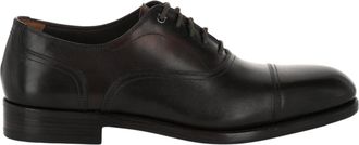 Ferragamo Baron Leather Oxfords - Extra Wide Width