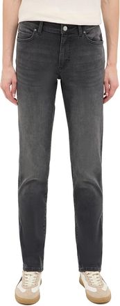 Mustang Slim-fit-Jeans MUSTANG Damen Style Crosby Relaxed Slim, Damen, Gr. 26, L&auml;nge 32, 682 dunkelgrau, 87% Baumwolle, 11% Polyester, 2% Elasthan, unifarben,