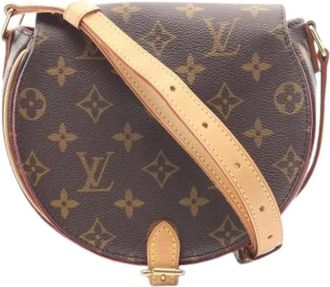 Louis Vuitton Pre-owned Cross Body Bags, female, Brown, Size: ONE SIZE Pre-owned Canvas Cross Body Bag