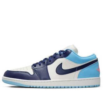 Air Jordan 1 Low Blue Chill 553558-149