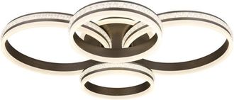 Globo Lighting Plaf&oacute;n - Grouni - N&iacute;quel - Metal - Led - 67314-90