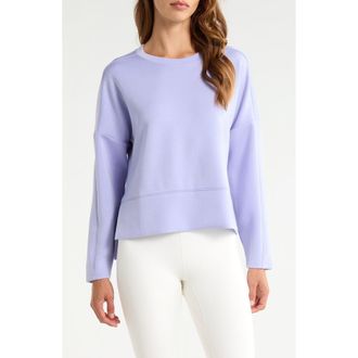Spanx Air Essentials Tunic Sweatshirt in Anemone at Nordstrom, Size X-Small