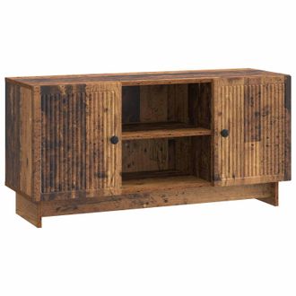 vidaXL Mueble De Tv 102 X 34,5 X 50 Cm Madera Envejecida Vidaxl