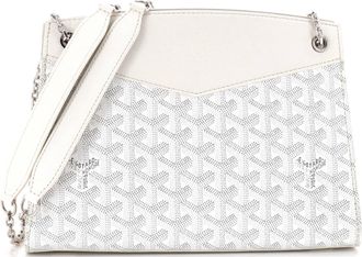 Goyard Structured Rouette Chain Shoulder Bag Coated Canvas Mini