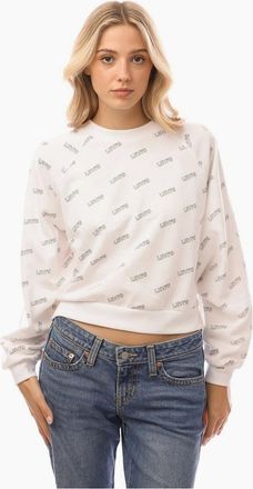 Levi's Womens Logo Crew Sweatshirt - White - Size: 10