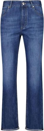 Brunello Cucinelli Jeans dritti - Blu