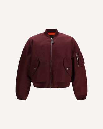 Dsquared2 80s Nylon Bomber Jacket Male 46
