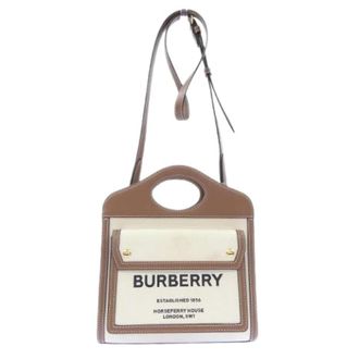 Burberry Pre-owned Mini Bags, female, Beige, Size: ONE SIZE Pre-owned Pocket Bag Handbag