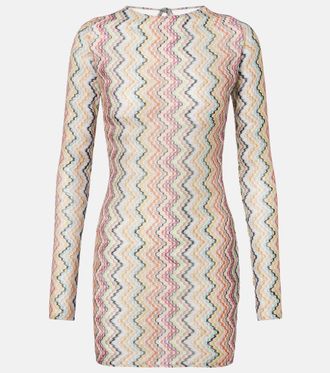 Missoni Vestido corto en zigzag
