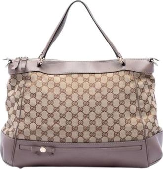 Gucci Pre-owned Mayfair Satchel - - Pre-owned - Donna - Beige - ONE SIZE