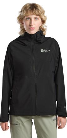 Jack Wolfskin Outdoorjacke JACK WOLFSKIN PRELIGHT 2.5L LT JKT W, Damen, Gr. L (42/44), schwarz, Oberstoff: 100% POLYESTER ; Futter 1: 100% POLYESTER, Jacken Outdoor