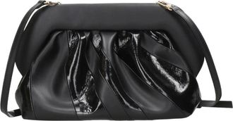 Themoir&egrave; Convertible Clutch Bag - Dames - Schoudertassen - Zwart - ONE Size - Leer - Tassen