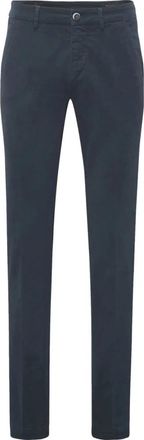 Mason's Slim Fit Chino Broek Blauw - Heren - Chinos - Blauw - S - Katoen - Broeken
