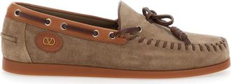 Valentino Garavani Brown Tassel Loafers