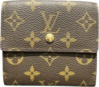 Louis Vuitton Pre-owned Tri-fold Portemonnee - Dames - Vintage Accessoires - Bruin - ONE Size - Vintage