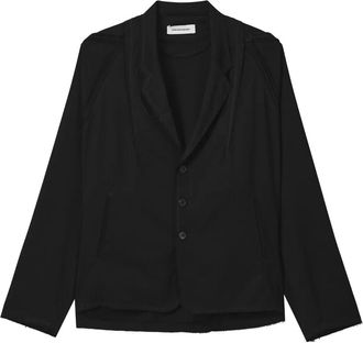 Kiko Kostadinov Blazer con design al rovescio - Nero