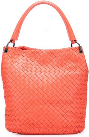 Bottega Veneta Pre-owned Bottega Veneta Nappa Intrecciato Bucket Bag Ladies 255690