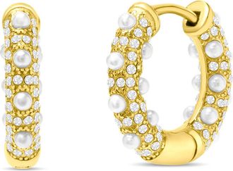 Bruno Magli Caterina Gold Hoop Earrings