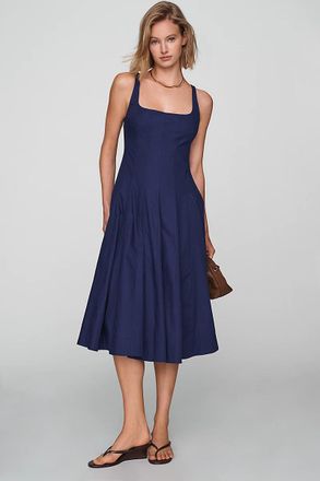 Maeve Tarryn Fit & Flare Midi Dress