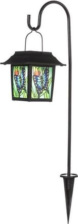 Glitzhome Solar Powered Butterfly Garden Lamp or Pathway Light with Ground Stake in Black at Nordstrom, Size Medium