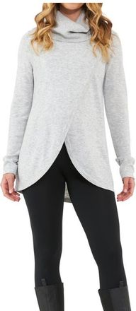 Ripe Cowl Neck Nursing Knit in Grey at Nordstrom, Size Medium Au