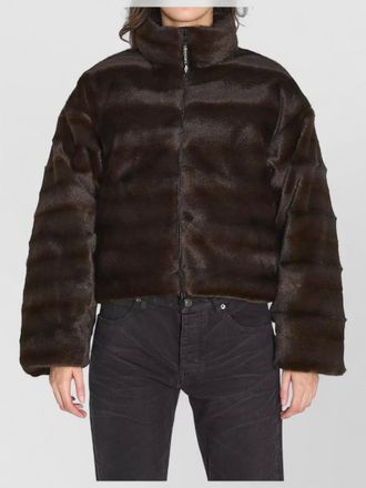 Balenciaga reversible ski down jacket cropped design