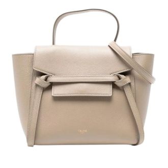 Celine Pre-owned Handbags, female, Beige, Size: ONE SIZE Pre-owned Leather celine-bags