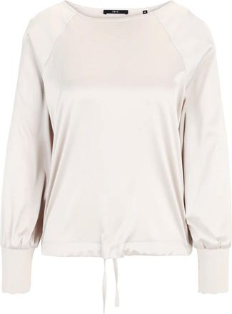 Zero Dames, Blouses & Shirts, Beige, Maat: XS