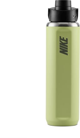 Nike Recharge Stainless Steel Chug Bottle (24 oz) in Green | N1013799-362