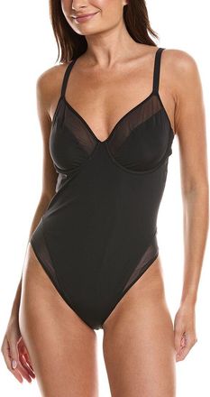Wolford Sheer Opaque Bodysuit