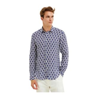 Peninsula Hombre, Camisas, Azul, Talla: S