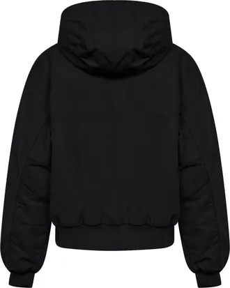 Carhartt Work in Progress Womens Hooded Jacket Og Active Black Bomber