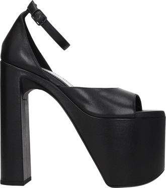 Balenciaga Sandali Donna Pelle Nero