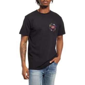 Icecream Icecream T-Shirt Mens Black 100% Cotton Embroidered Logo Short Sleeve FROG4