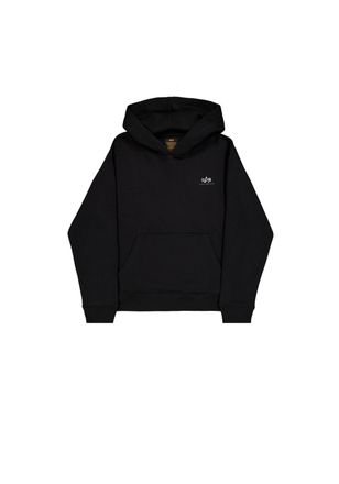 Alpha Industries Hoodie ALPHA INDUSTRIES Basic Hoodie SL TPU, Herren, Gr. XXL, schwarz (schwarz, chrome), Obermaterial: 80% Baumwolle, 20% Polyester, regular fit, Swea