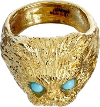 Magliano Meow Style Ring - unisex - Ringen - Geel - S - Accessoires