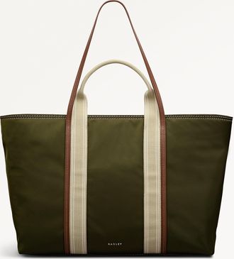 Radley London Olive Green Large Ziptop Tote Bag Halley Row SS26 Radley London