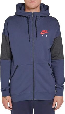 Nike Nike SportswearAIR Open Sweatshirt - Thunder Blue/Anthracite/University Red