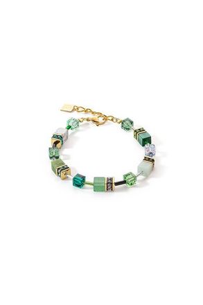 Coeur de Lion Geocube Iconic Precious Bracelet in Green at Nordstrom, Size 8.5
