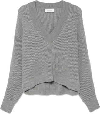 Sportmax Spxfuxia Sweater - Knitwear - Mujer - Gris - XS