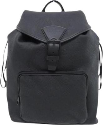 Louis Vuitton Zaino Vintage Pre-owned - - Pre-owned - Uomo - Nero - ONE SIZE
