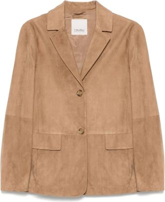 Max Mara Mujer, Chaquetas, Marr&oacute;n, Talla: M