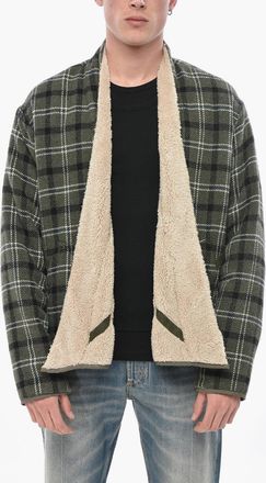 Greg Lauren Overshirt in Eco Pelliccia Reversibile Greg Lauren