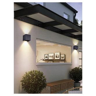 Trade Shop Trade Shop - Led Cob 12 W External Luce 4000k 3000k 6500k Es46 Nero