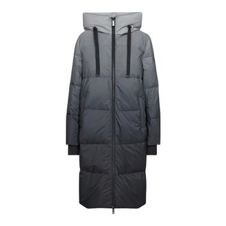 Mos Mosh Chaqueta Plum&iacute;fero Dip Dye Gris Oscuro - Coats - Mujer - Gris - XS