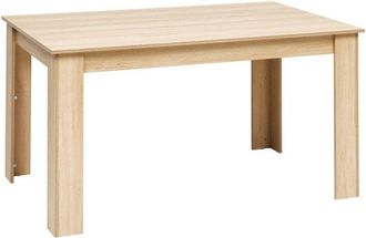 5five Simply Smart Mesa abana de 6 plazas en madera clara - 5five