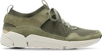 Clarks Triactive Up, Mens Low-Top Sneakers, Green (Olive Combination -), 10.5 UK (45 EU)